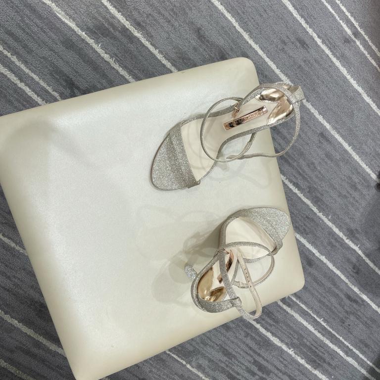 Sophia Webster Rosalind Chrystal Sandal, Size 38.5